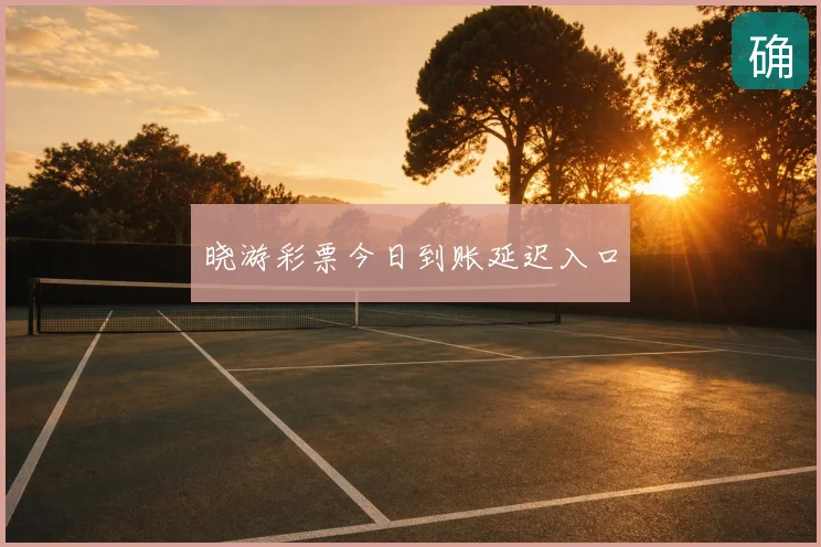 晓游彩票今日到账延迟入口